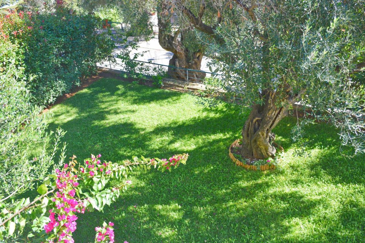Pebbles And Sea At Barbati With Shared Pool Apartamento Exterior foto